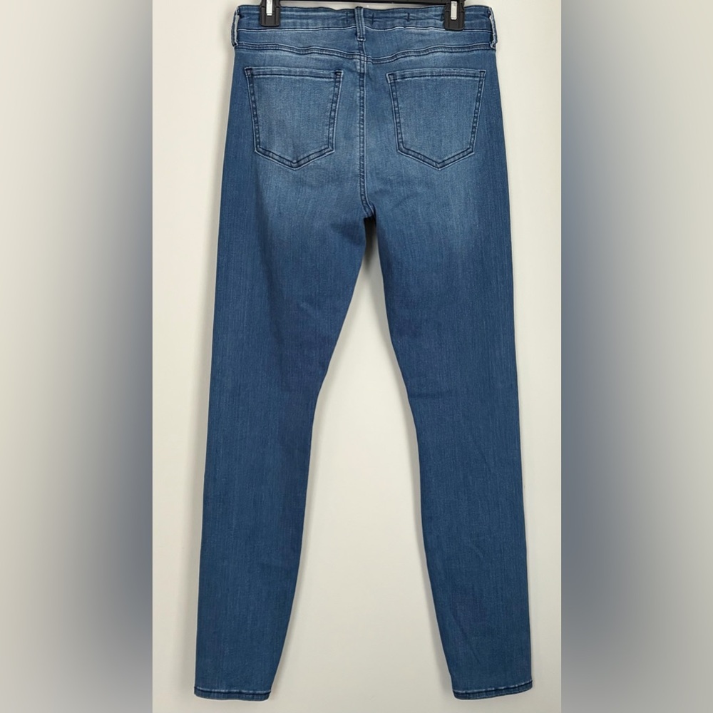 NYDJ Women's Ami Skinny Long Jeans in Amour Medium Blue Wash, Size 8 Long - Picture 3 of 16